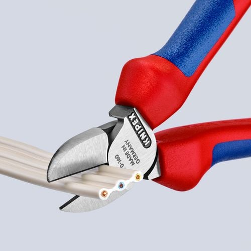 szczypce tnące boczne 160mm, powlekane - kn 70 02 160 na Arena.pl