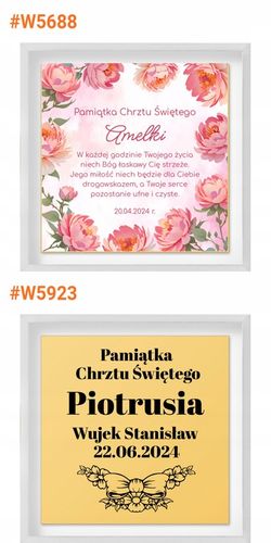 Złoty Medalik 585 z Łańcuszkiem na Chrzest Pamiątka Chrztu Grawer Gratis na Arena.pl