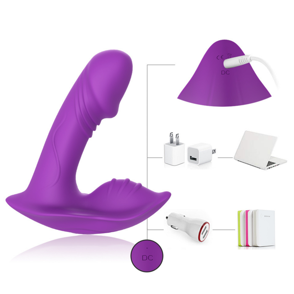 Wibrator Masażer Łechtaczki Do Majtek Pilot 9 Tryb zdjęcie 12