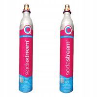 2X Wymiana Napełniane butli cylindra SodaStream QuickConnect + Wysyłka