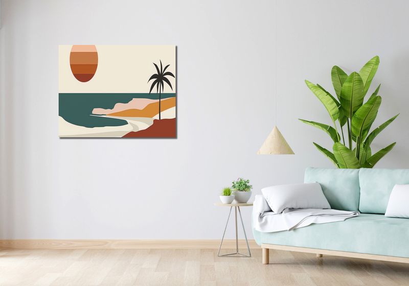 Obraz 90x70cm Pustynna Wydma zdjęcie 2