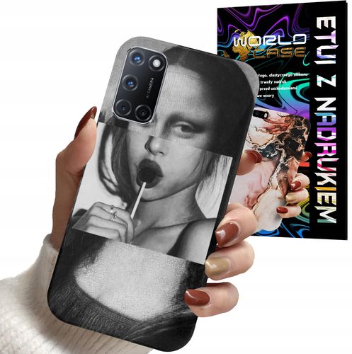 ETUI CASE DO OPPO A52 - MONA LISA WZORY DLA KOBIET PLECKI OBUDOWA na Arena.pl