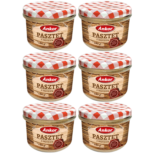 Ankor Pasztet z indykiem 180 g x 6 sztuk na Arena.pl