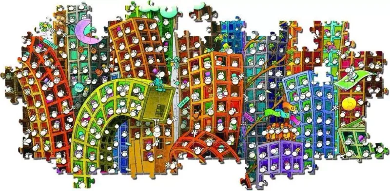 Puzzle 2000 elementów. Mordillo. The Jungle zdjęcie 3