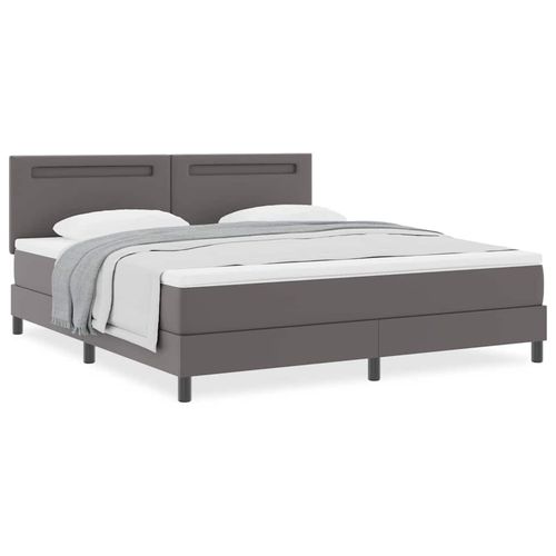 Łóżko box spring w kolorze szarym, super king na Arena.pl