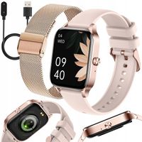 SMARTWATCH ZEGAREK DAMSKI POLSKIE MENU PL ROZMOWY POWIADOMIENIA DLA KOBIETY