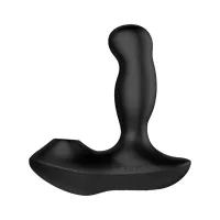 nexus revo air - zaawansowany masażer prostaty z falami ssącymi, czarny