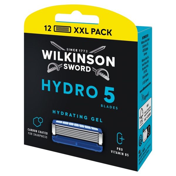 Wilkinson Hydro 5 Regular do golenia wkłady, nożyki 12 szt. zdjęcie 6