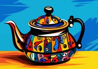 Plakat 84,1x59,4cm Może Herbatki?