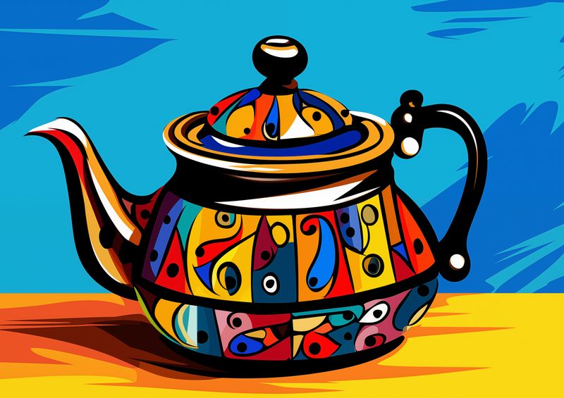 Plakat 84,1x59,4cm Może Herbatki? zdjęcie 1