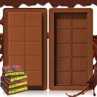 2x FOREMKA FORMA SILIKONOWA DO CZEKOLADY DUBAJSKIEJ TABLICZKA VIRAL DUBAJ