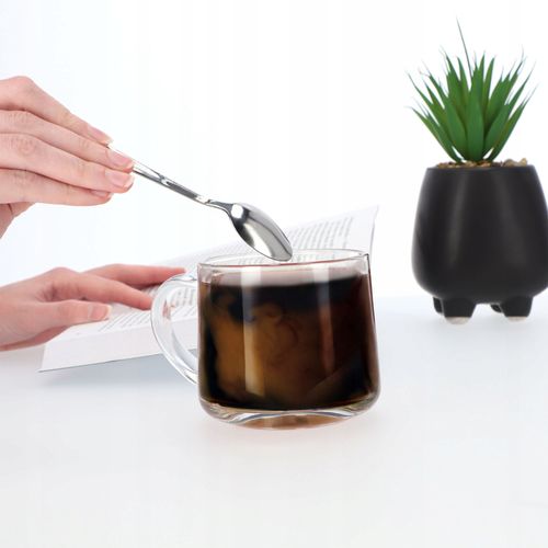 KOMPLET 3 ŁYŻECZEK DO HERBATY KAWY STAL ŁYŻECZKA na Arena.pl