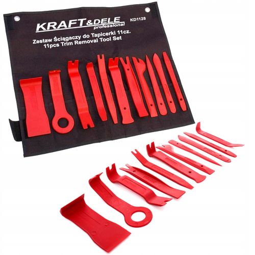 Zestaw ściągaczy łyżek do tapicerki 11 elementów KD1128 na Arena.pl