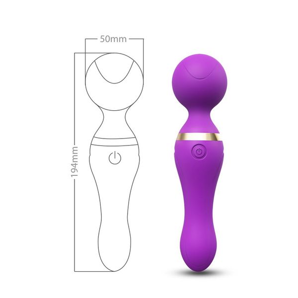 Masażer Magiczna Różdżka Do Łechtaczki 9 Tryb 19Cm zdjęcie 6