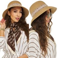 KAPELUSZ BUCKET HAT SŁOMKOWY EKO SŁOMKA beżowy