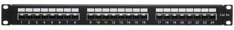 PATCH PANEL RJ-45 PP-24/RJ/C zdjęcie 1