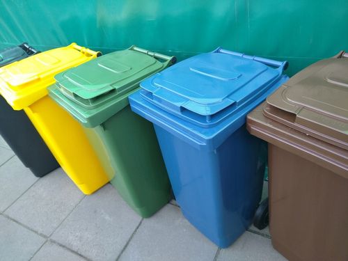 POJEMNIK KOSZ KUBEŁ 120L NA ŚMIECI ODPADY-MOCNY PL na Arena.pl