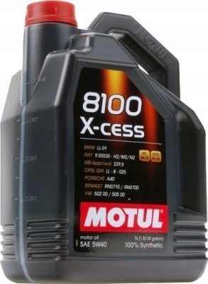OLEJ MOTUL 5W-40 8100 X-CESS 5L na Arena.pl