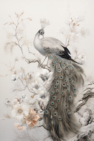 Plakat 61x91,5cm Pawia Gracja zdjęcie 1