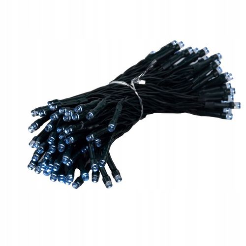 LAMPKI CHOINKOWE SOLARNE 500 LED 52m GIRLANDA ZIMNE BIAŁE 8 FUNKCJI na Arena.pl