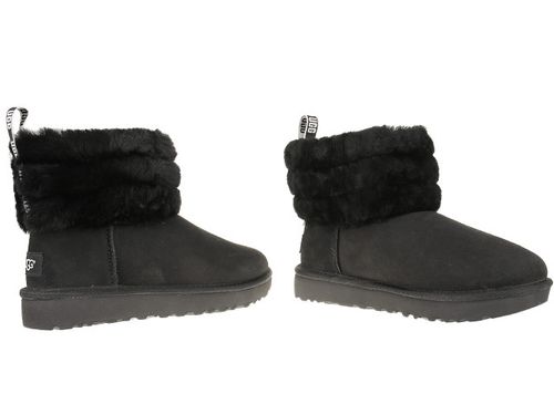 Buty UGG Fluff Mini Quilted 1098533-BLK - 40 na Arena.pl