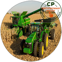 Opłatek na tort Traktor - Ciągnik