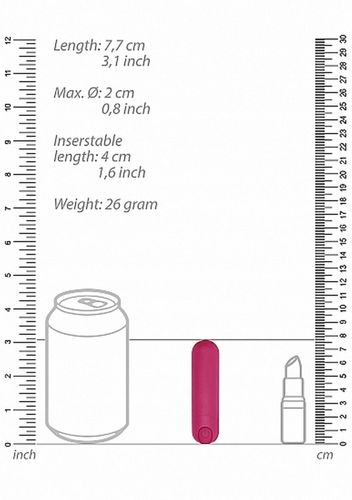 10 Speed Rechargeable Bullet - Pink na Arena.pl