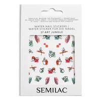 SEMILAC Naklejki wodne do paznokci Art Jungle 17