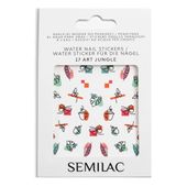SEMILAC Naklejki wodne do paznokci Art Jungle 17