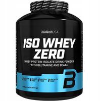 BIOTECH ISO WHEY ZERO 2270g IZOLAT BIAŁKO SERWATKA - Idealne dla sportowców