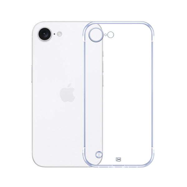 apple iphone 16e - 3mk just20g clear case zdjęcie 9
