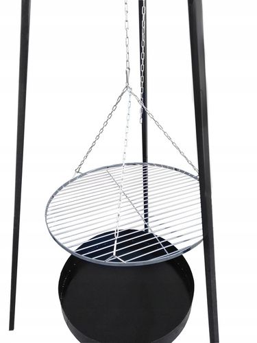 GRILL OGRODOWY WISZĄCY TRÓJNÓG PALENISKO WĘGLOWY 5 na Arena.pl