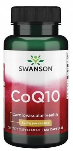 CoQ10 Koenzym Q10 30mg 120 kapsułek SWANSON na Arena.pl