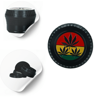 młynek metalowy black 4 części 58 mm
