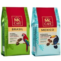 MK Cafe Zestaw Mexico 400g + Brasil 400g kawa ziarnista