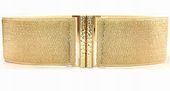 PASEK DAMSKI ZŁOTY 65- 80 CM ZŁOTA KLAMRA ELASTYCZNY ELEGANCKI