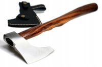 Siekiera topór myśliwski stal węglowa Alistar etui