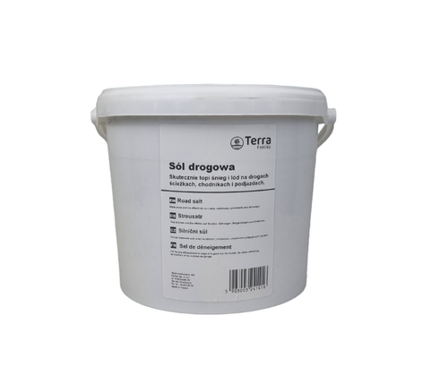 Sól drogowa 7,5kg z antyzbrylaczem TERRA do roztapiania lodu, śniegu na Arena.pl
