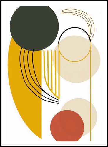 Plakat 67,5x95cm Słońce i Cienie na Arena.pl