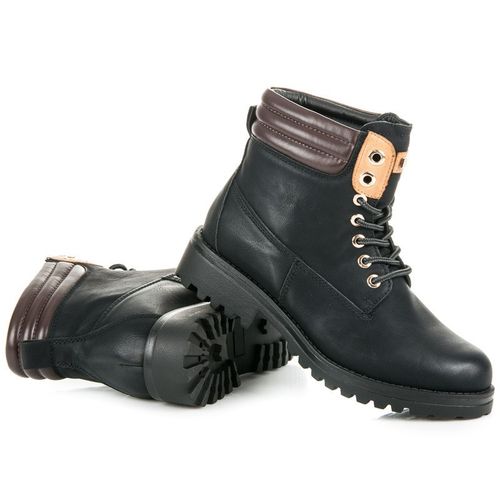 CZARNE WORKERY Rozmiar - 36 na Arena.pl