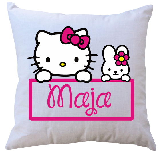 Poduszka Hello Kitty z imieniem zdjęcie 3