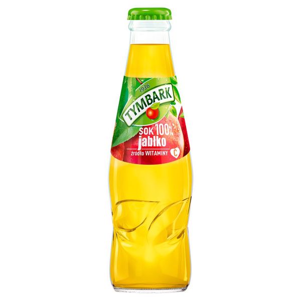 Tymbark Sok 100% jabłko 200 ml zdjęcie 1