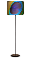 Lampa stojąca MAXI - Pawie oko