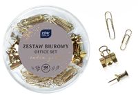 ZESTAW BIUROWY 120EL SATIN GOLD 6384