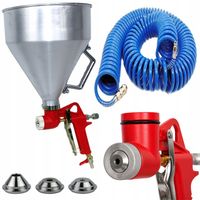 PISTOLET DO TYNKOWANIA MALOWANIA ŚCIAN 6L+ WĄŻ