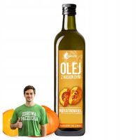 Olej z pestek dyni zimnotłoczony naturalny na prostatę do sałatek 500 ml