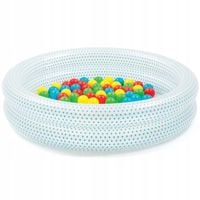 Basenik zielony z kulkami 91cm x 20cm Bestway + 50 kulek 51141