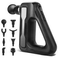 Masażer mięśni powięzi Pistolet do masażu punktów spustowych 8 nasadek