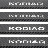 Listwa progowa SKODA KODIAQ Stal nierdzewna 304 carbon 4szt