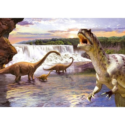 Puzzle 260 el. diplodocus na Arena.pl
